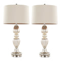 Spade 30" Contemporary Glass Table Lamp