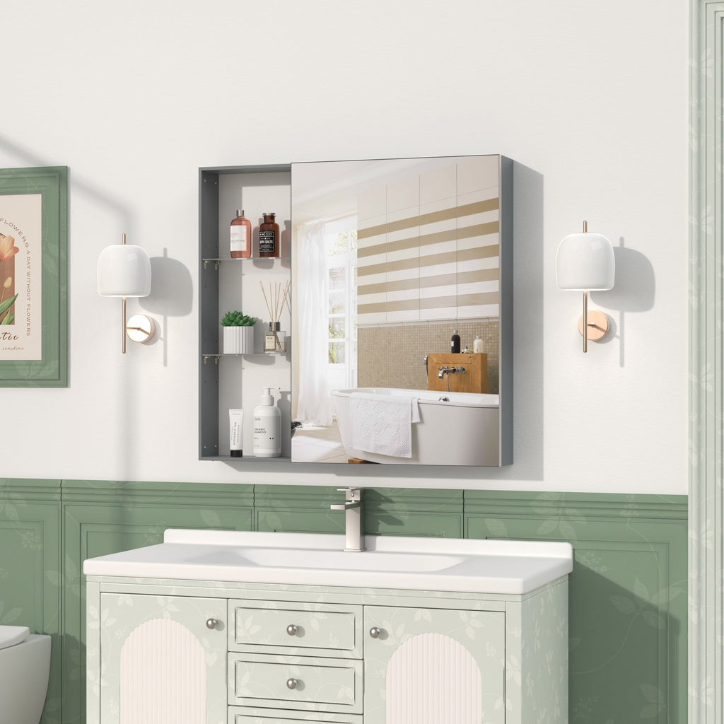 30'' x 28'' Medicine Cabinet with Mirror