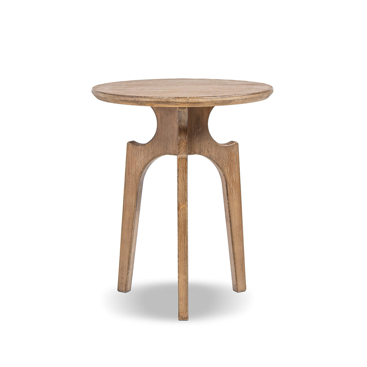 Carmel 22" Round Reclaimed Pine Side Table