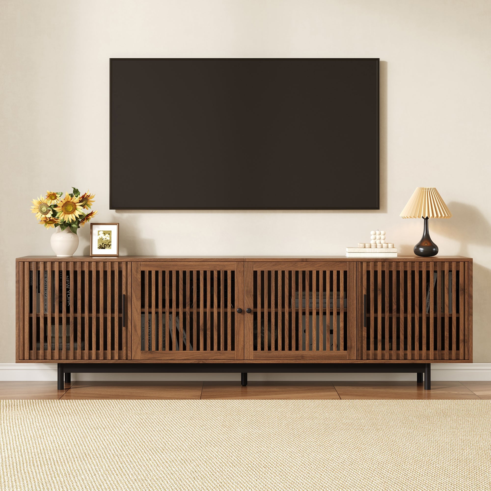 78 Inch Modern TV Stand for TVs Up to 85"