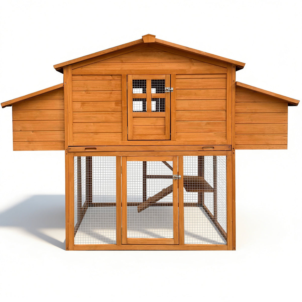 Chicken House for Outdoor with Two Nesting Box