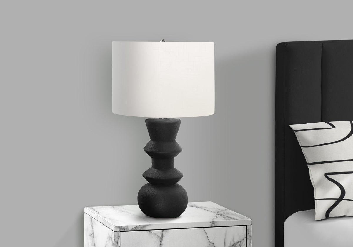 Premium 26"h Table Lamp with Unique Geometric Design