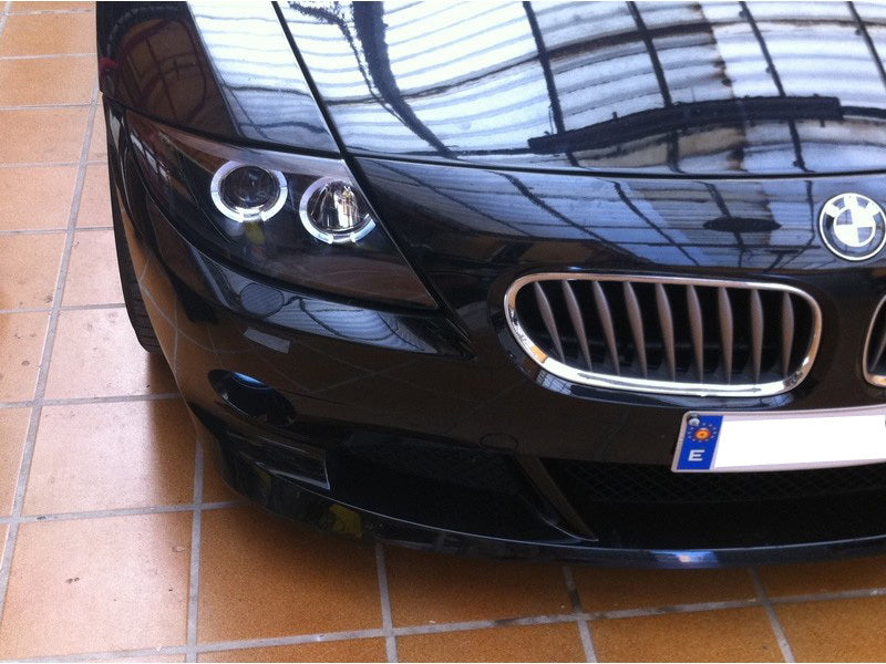 Spyder BMW Z4 03-08 Projector Headlights Xenon/HID Model Only - LED Halo Black PRO-YD-BMWZ403-HID-BK 5029676