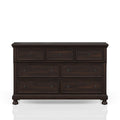 Seven Drawer Dresser in Dark Cherry