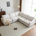 99 Inch Oversize 5-Piece L Shaped Sectional Sofa
