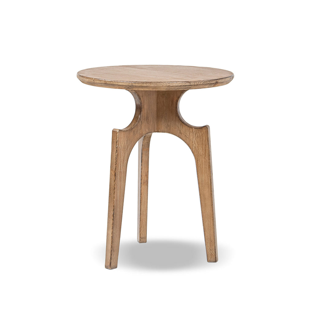 Carmel 22" Round Reclaimed Pine Side Table