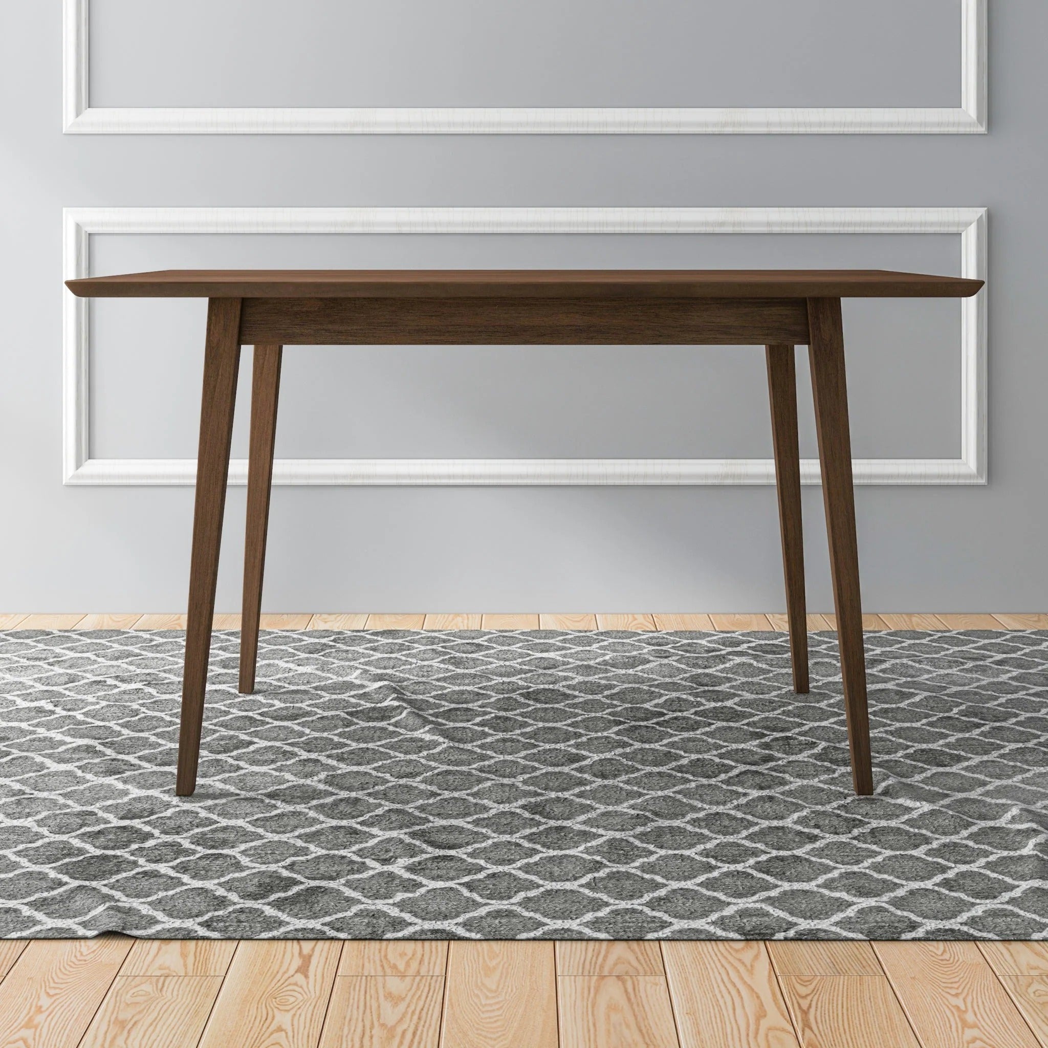 Mary Modern Style Solid Wood Rectangular Dining Kitchen Table