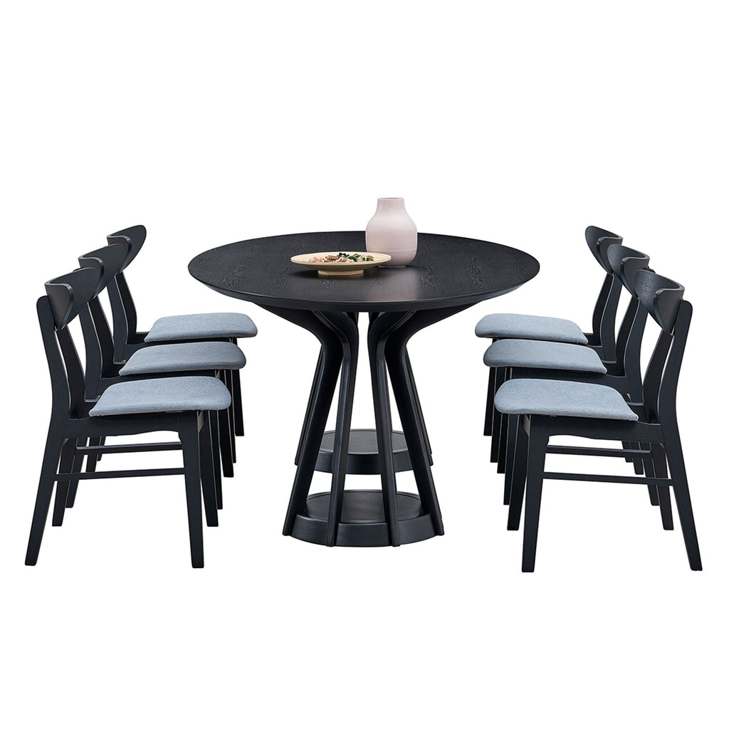 Modern 7-Piece Dining Table Set