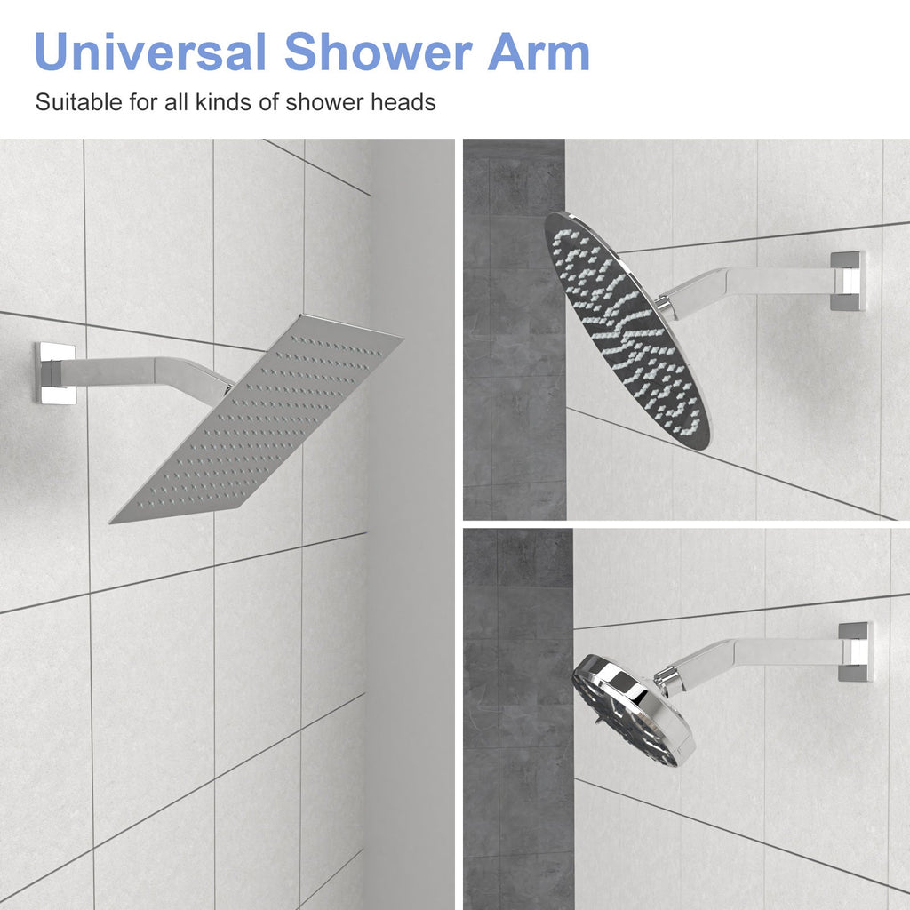 6" Shower Arm with Flange