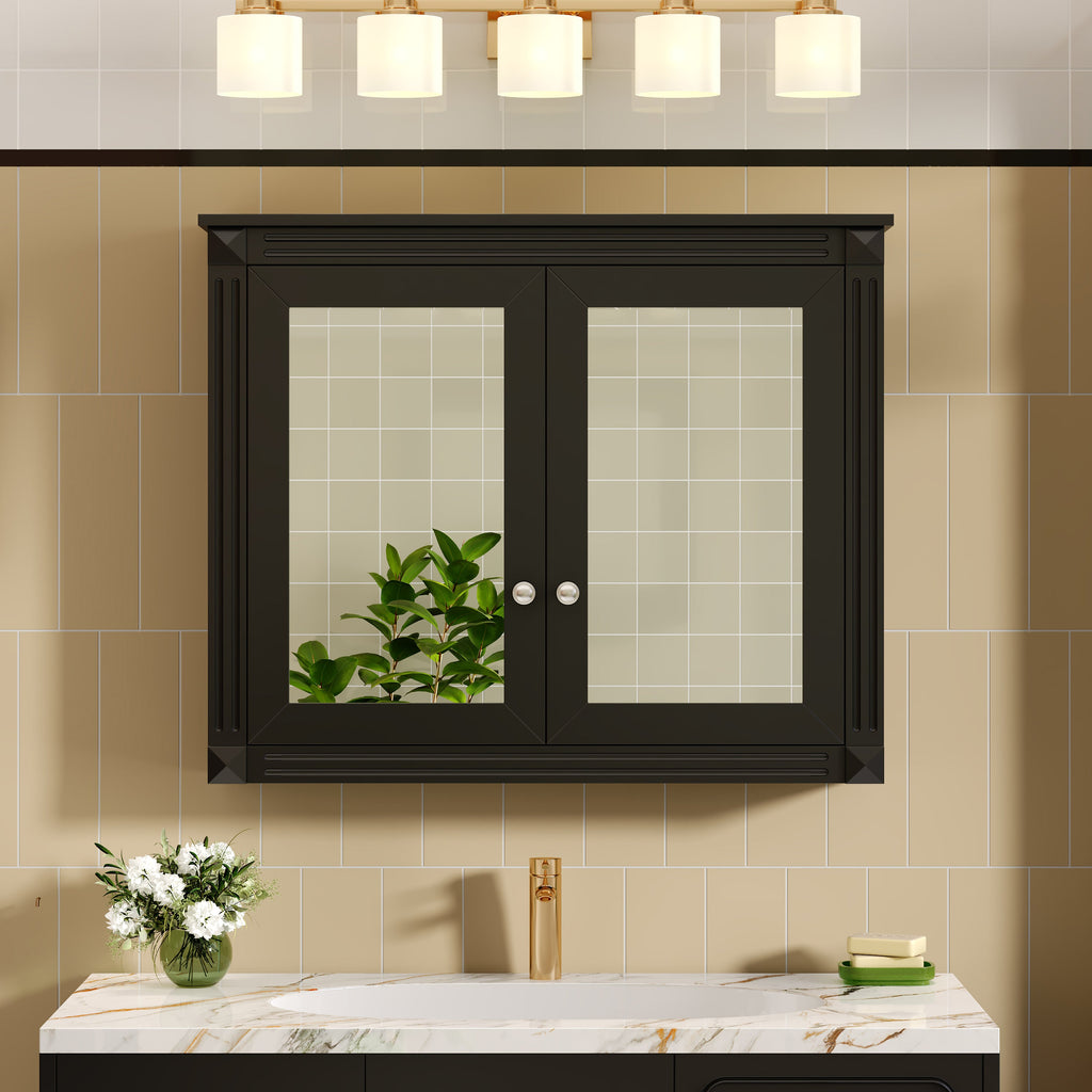 36'' x 28'' Modern Medicine Cabinet with Mirrors