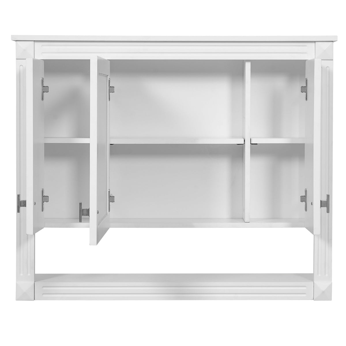 35 Inch Bathroom Wall Cabinet with Mirror