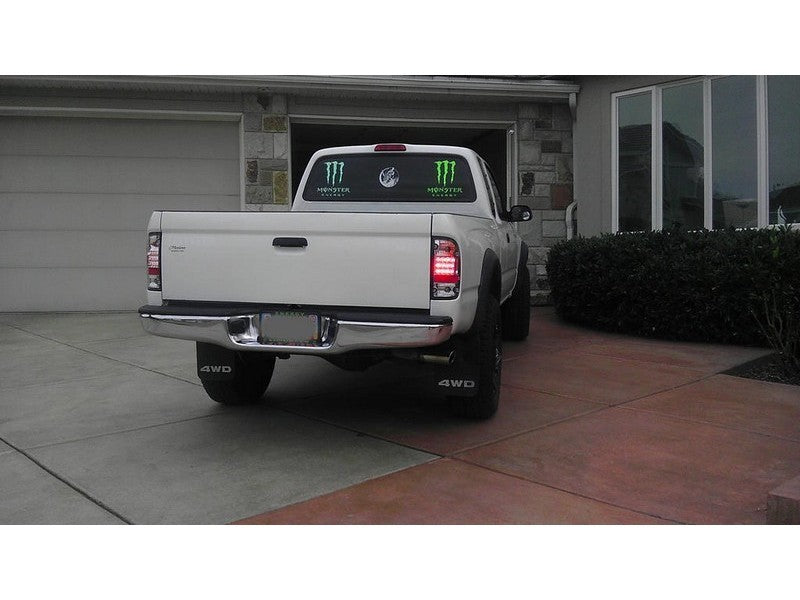Spyder Toyota Tacoma 01-04 LED Tail Lights Red Clear ALT-YD-TT01-LED-RC 5007872