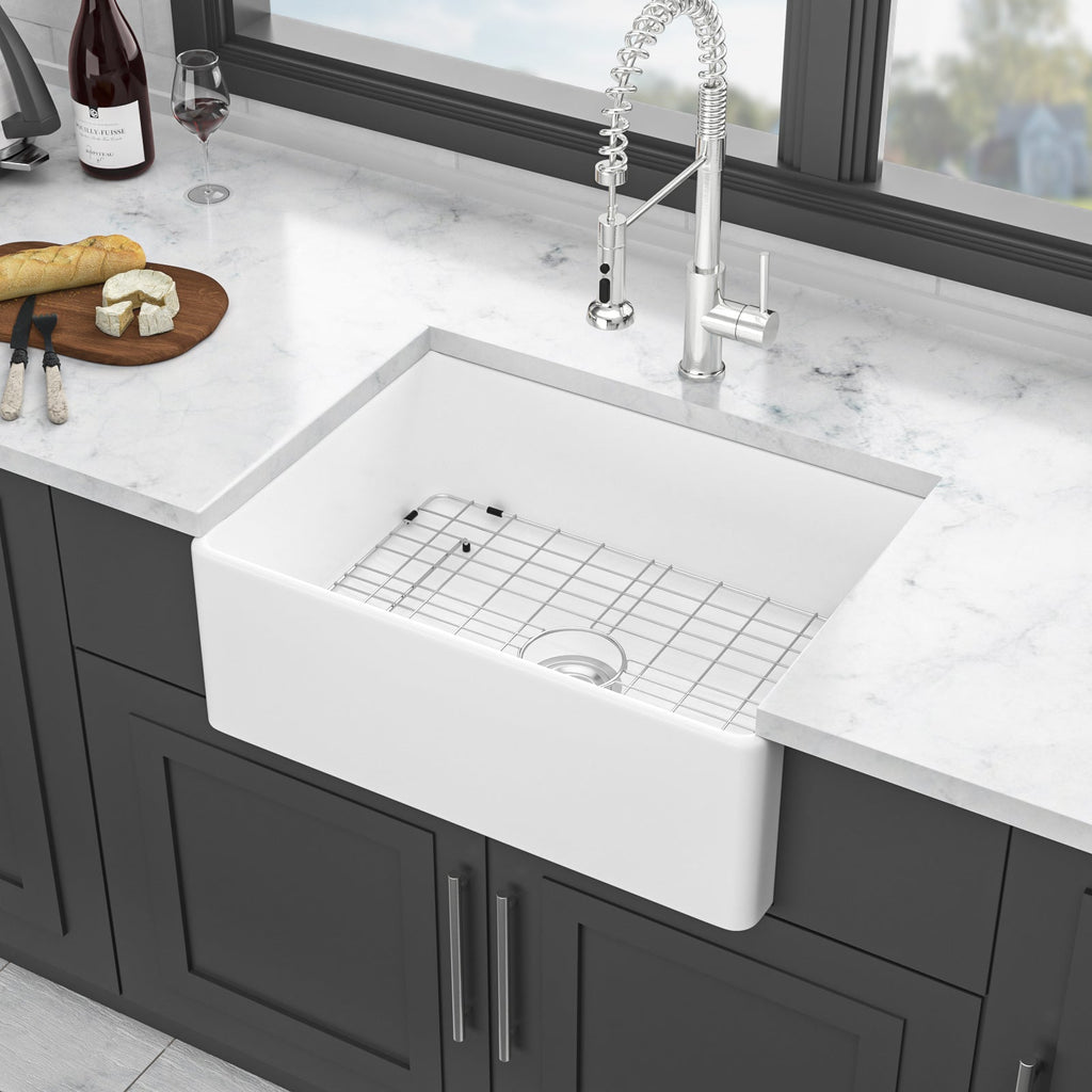 28" Ceramic Kitchen Sink