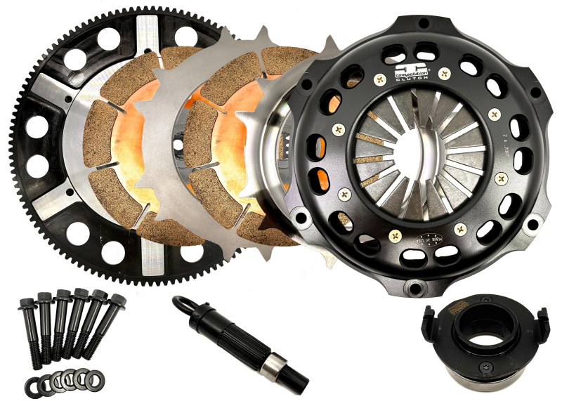 Competition Clutch Honda/Acura K Series 184mm Twin Disc Ceramic Clutch Kit 1848037-2