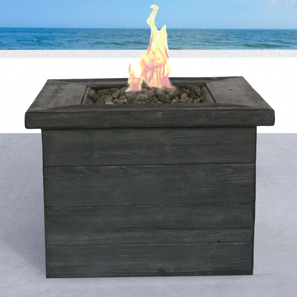 Fiber Reinforced Concrete Propane/Natural Gas Fire Pit Table
