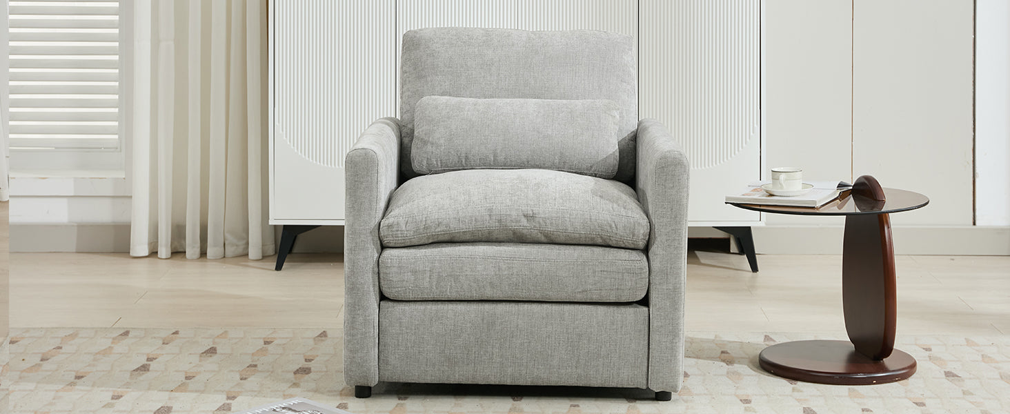Cozy Upholstered Armchair – Oversized Comfy Cloud Sofa