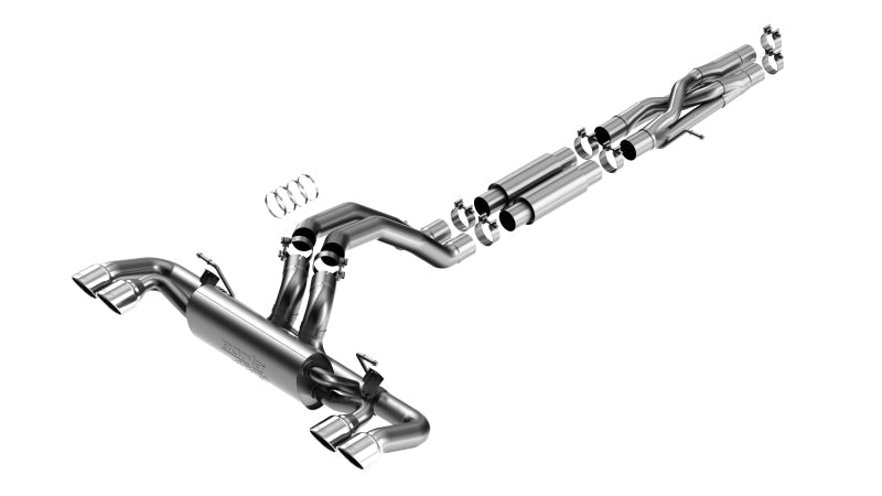 Borla 21-22 Jeep Wrangler Rubicon 392 6.4L V8 AT 4WD 4DR ATAK Cat-Back Exhaust (Stainless) 140893