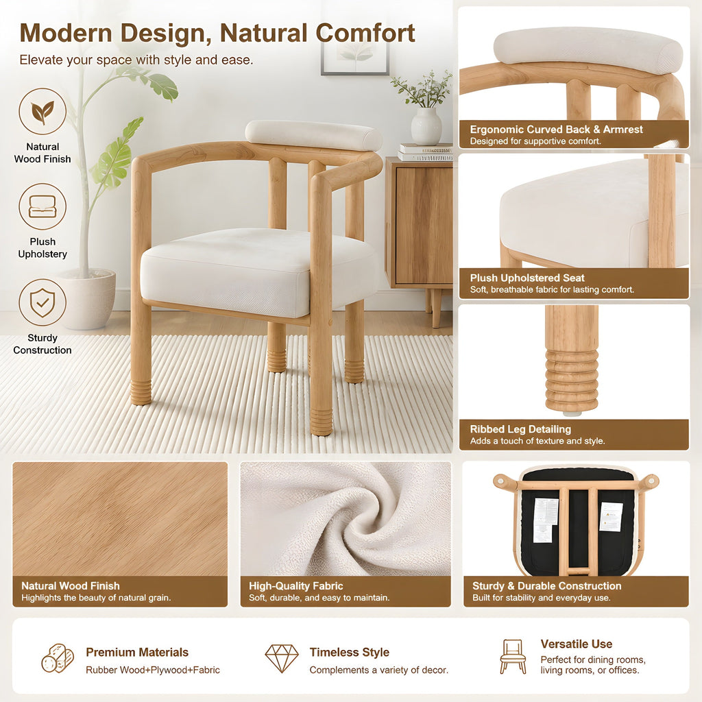Modern Accent Chairs Set of 2