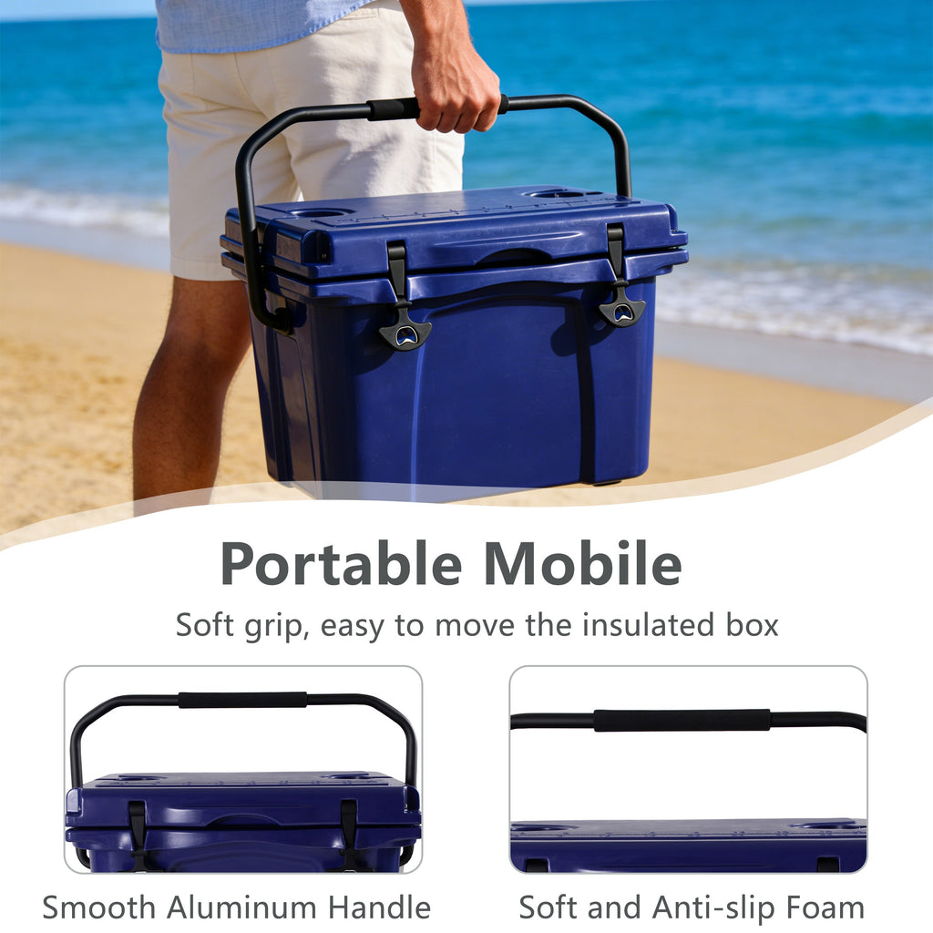 25QT Portable Insulated Cooler