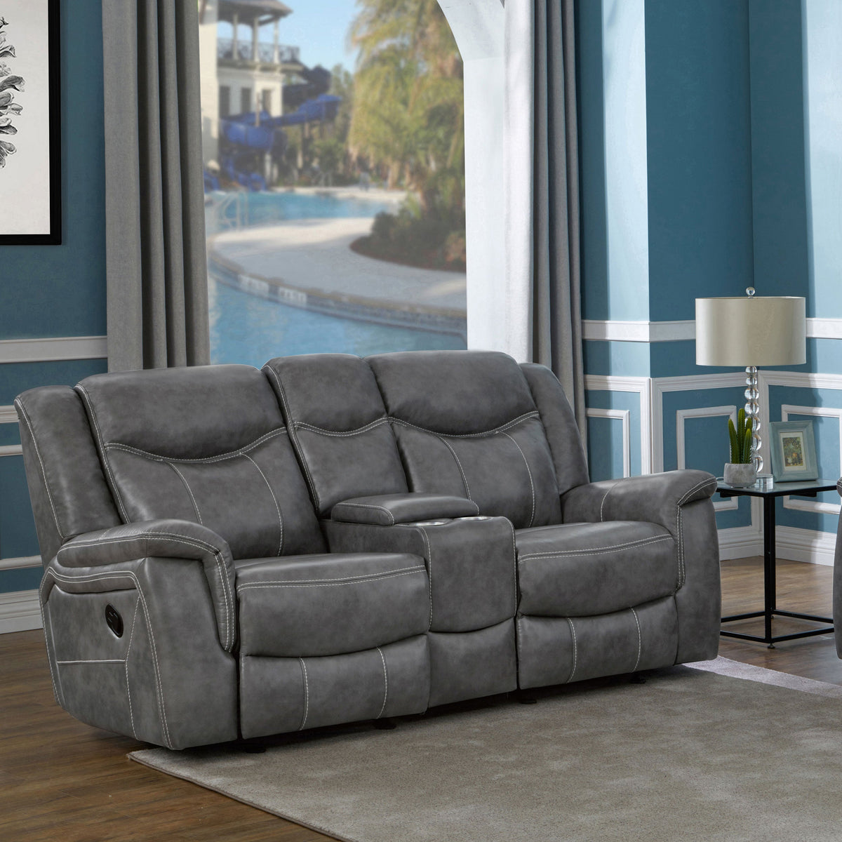 Carmen Cool Loveseat