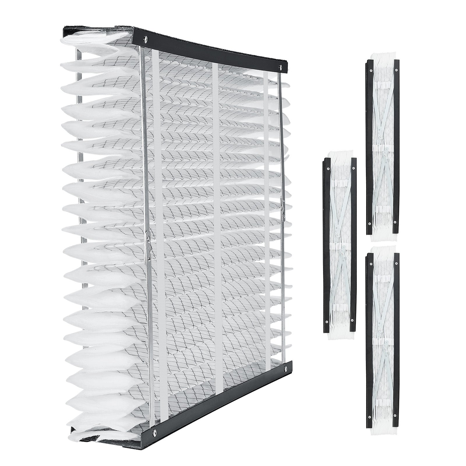 Air Filters MERV 13 Electrostatic Pleated HVAC Furnace Filter 4-Pack