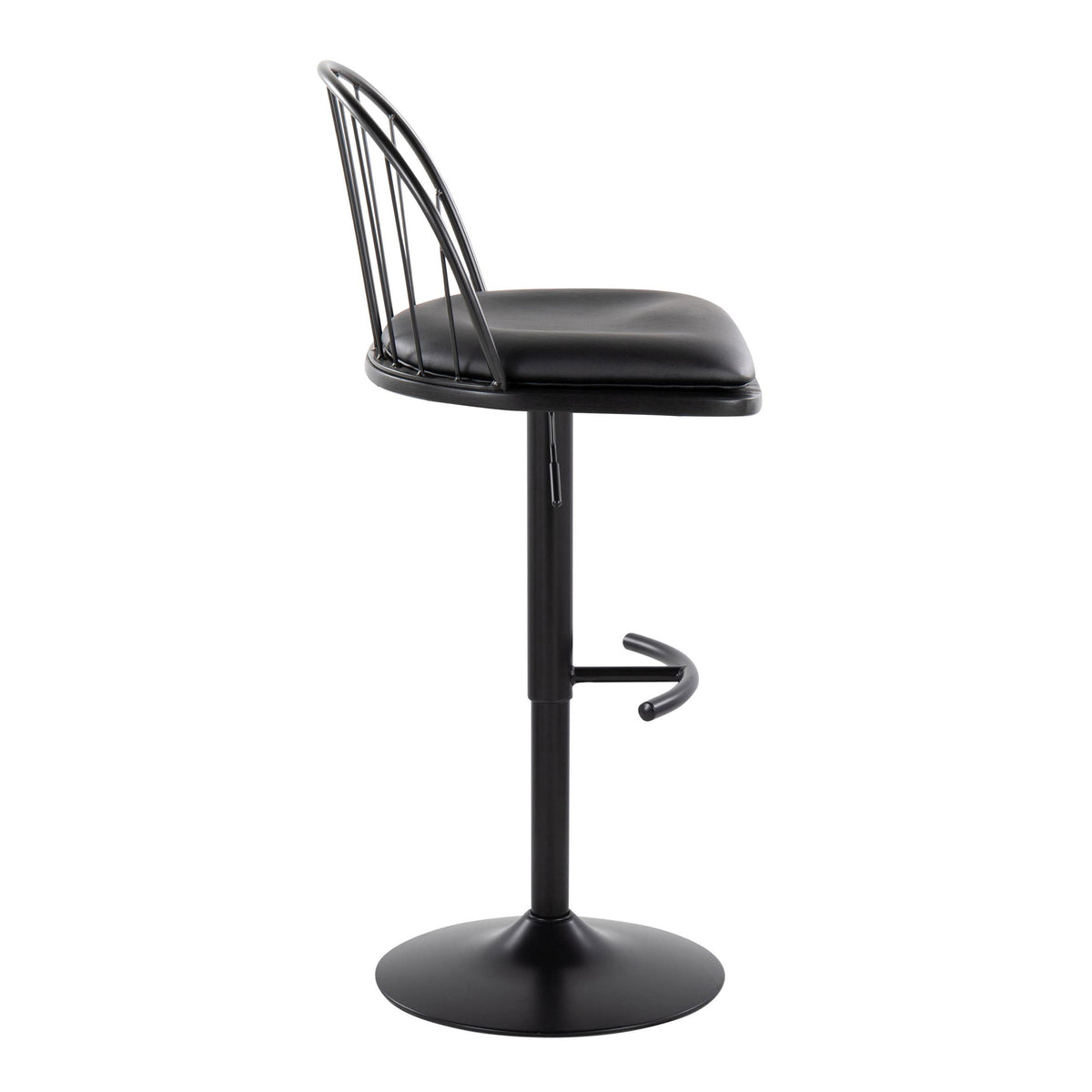 Adjustable Height Barstool with Swivel