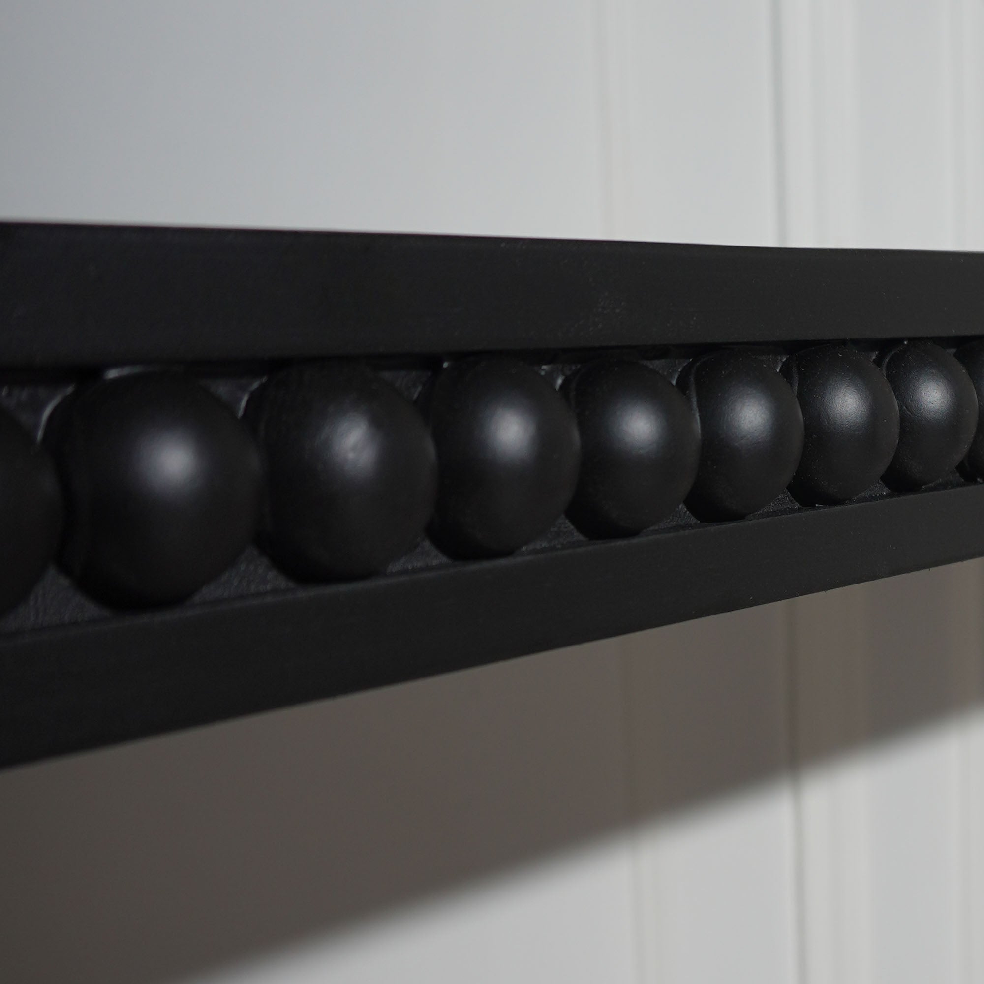 Black Wood Console Table