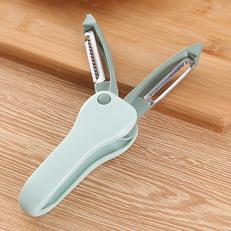 Stainless Steel Fruit Peeler – Non-Slip Grip, Rust-Resistant Blade
