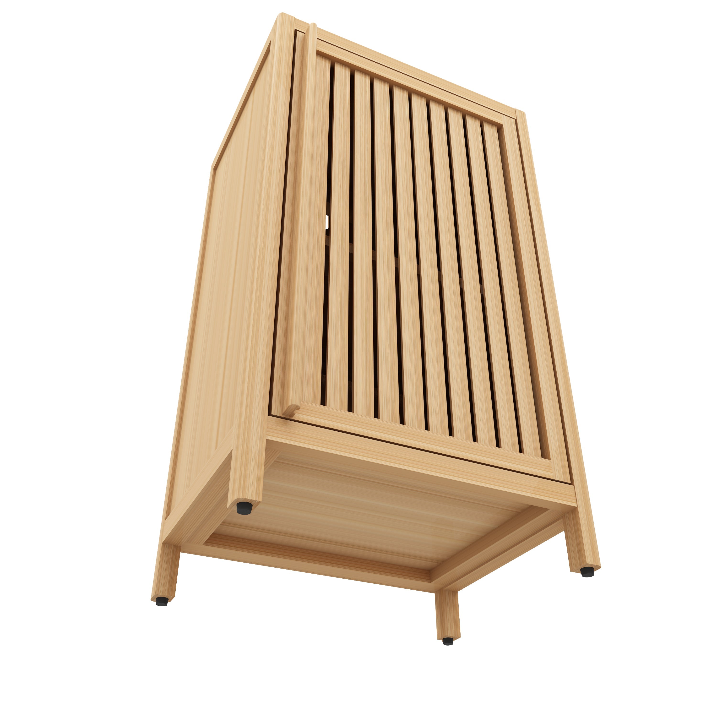 Bathroom Bamboo Storage Cabinet