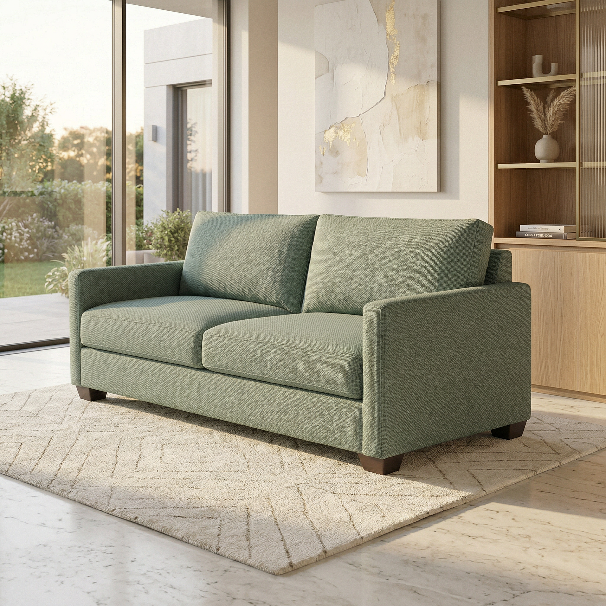 Damon Sofa - Custom Fabric Options & Classic Design