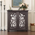 Elegant Sideboard with Mirrored Doors