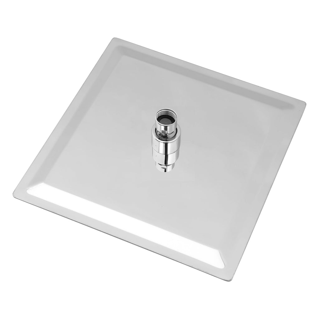 10" Square Rainfall Shower Head, Wall/Ceiling Mounted