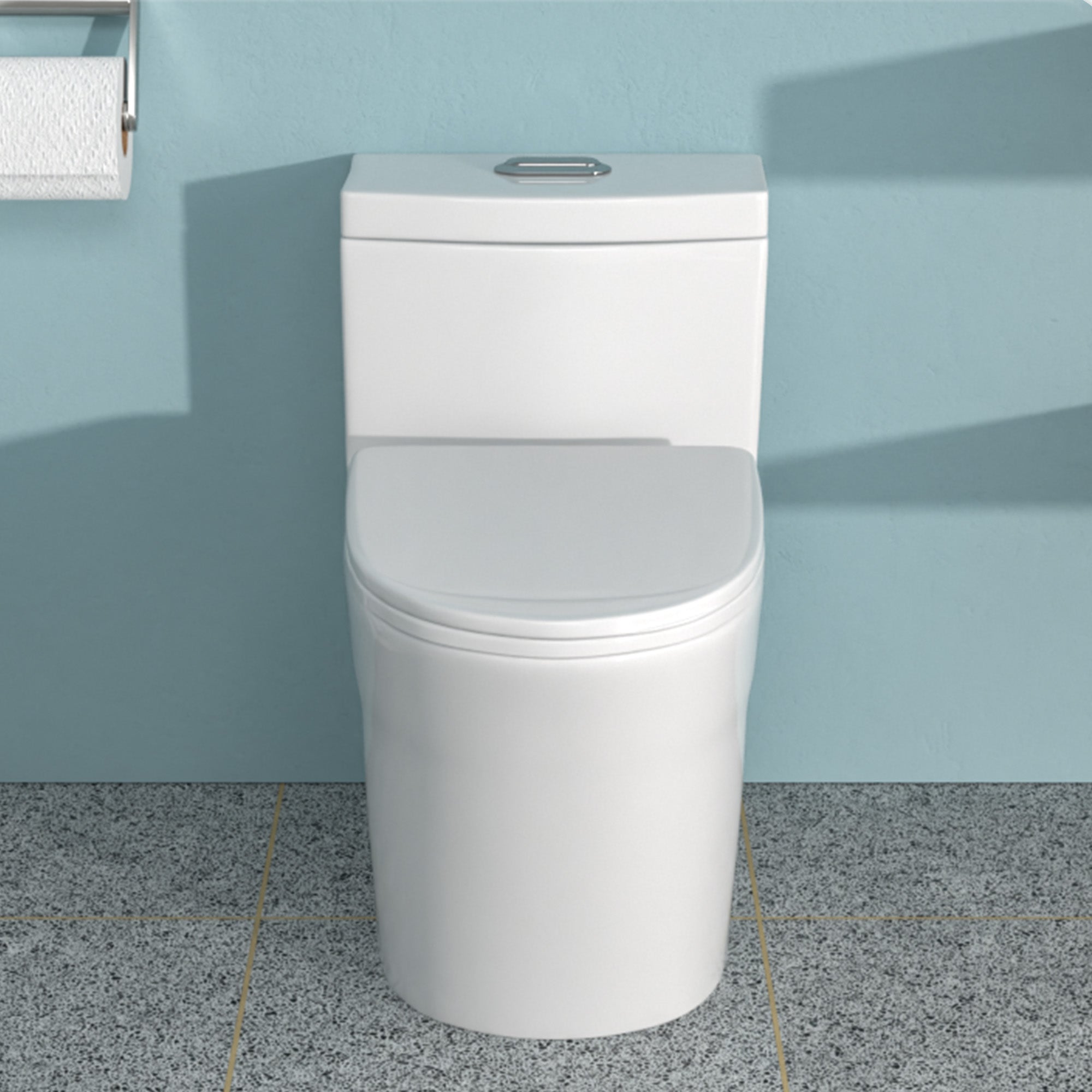 Ceramic One Piece Toilet for Bathroom
