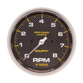AutoMeter Marine Carbon Fiber 5in In-Dash Tachometer 0-8000 RPM 200797-40