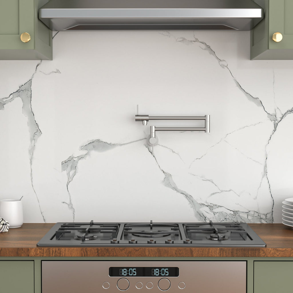 Brushed Nickel Pot Filler Faucet