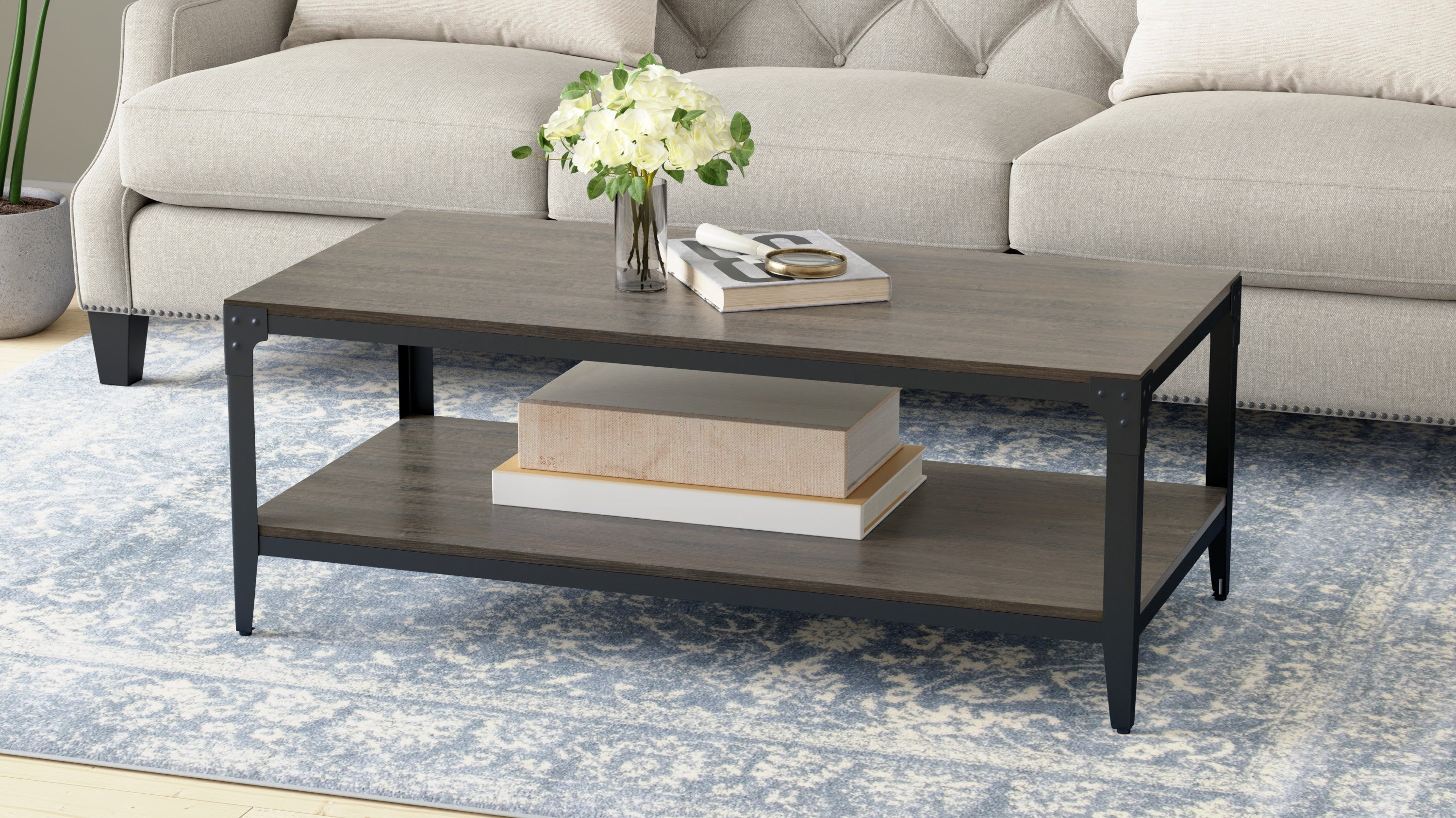 Brown Coffee Table