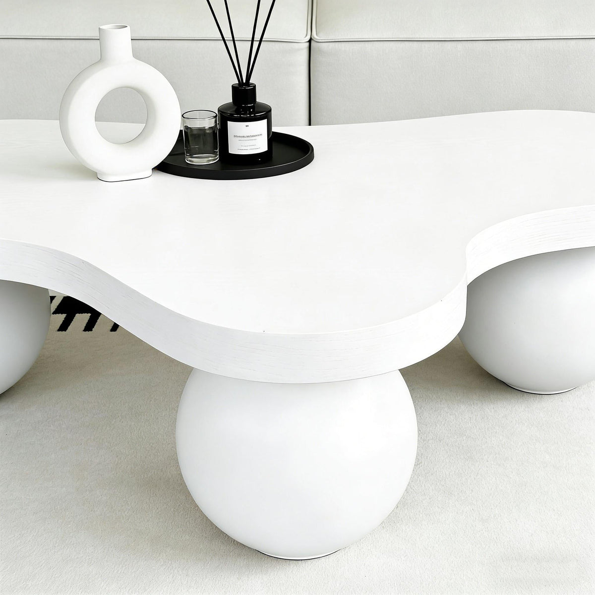 46'' Funky Unique Modern Coffee Table