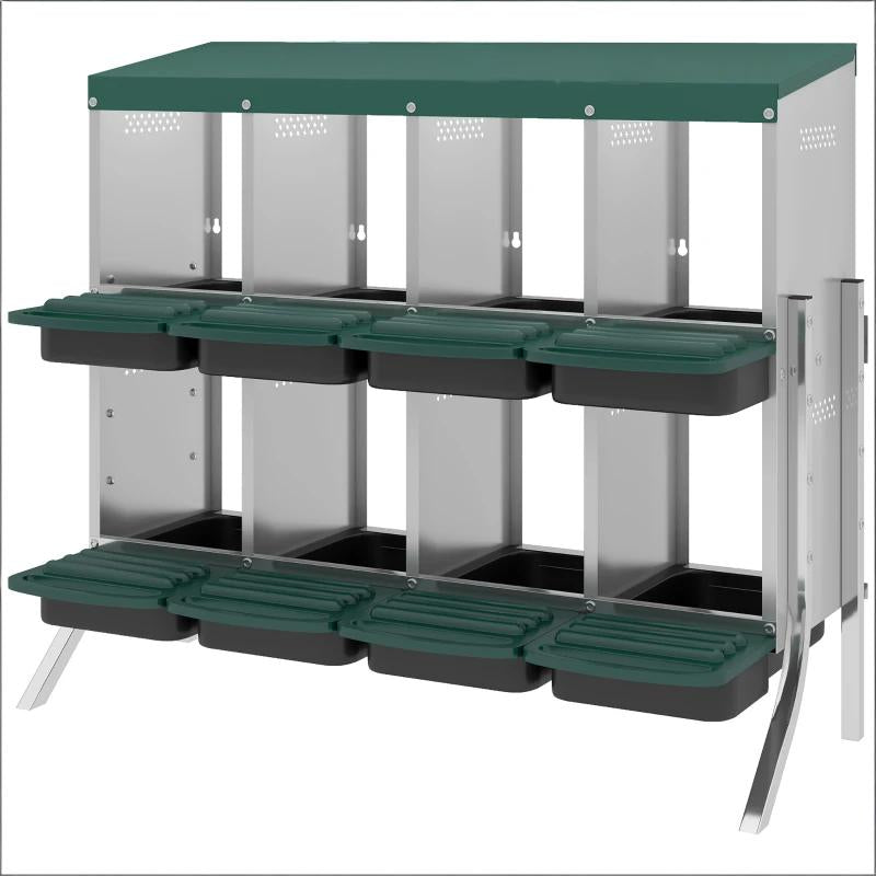 Egg Laying Boxes: Metal Nesting Boxes for Chickens