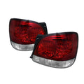 Spyder Lexus GS 300/400 98-05 LED Tail Lights Red Clear ALT-YD-LGS98-LED-RC 5005731