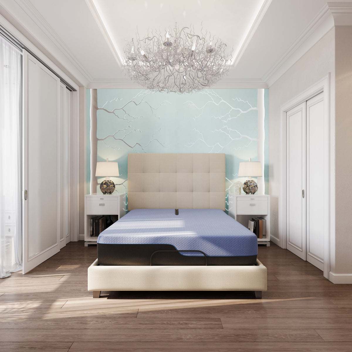 Bridgevine Home 12 Inch Refresh Flex Head Hybrid Cooling Gel Mattress
