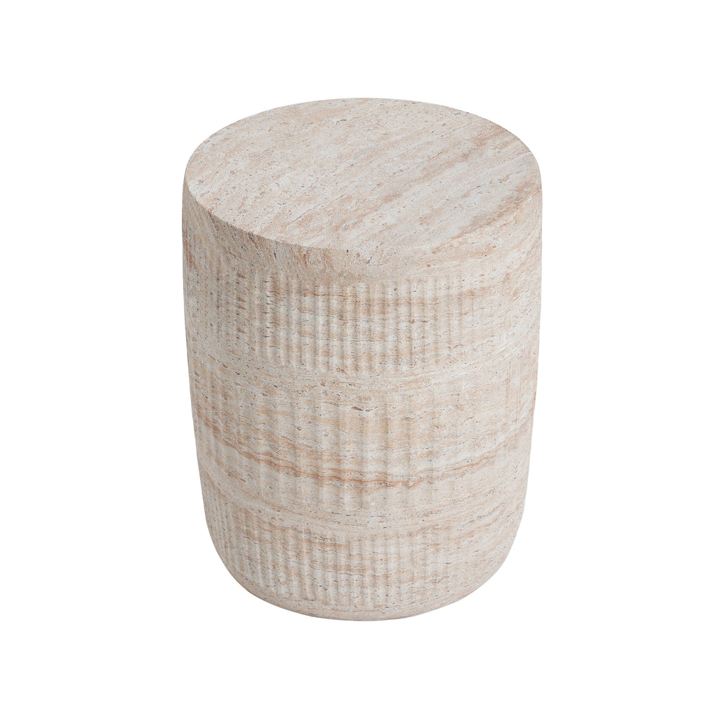 Outdoor/Indoor Lightweight Concrete Side Table