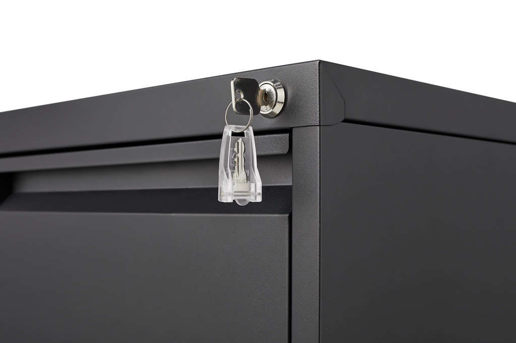 Vertical 3 Drawer Locking File Cabinet