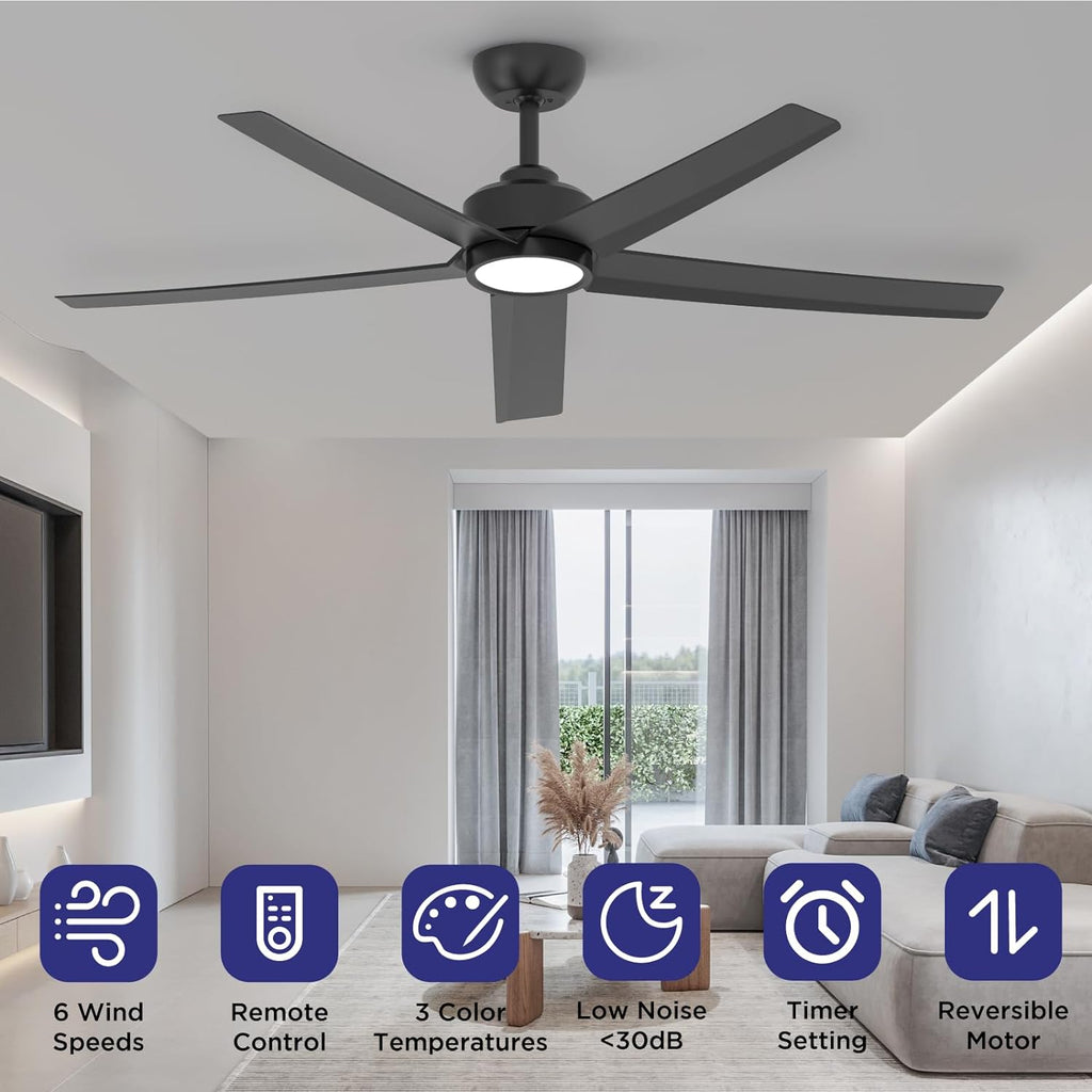 52 Inch Ceiling Fan With Lights