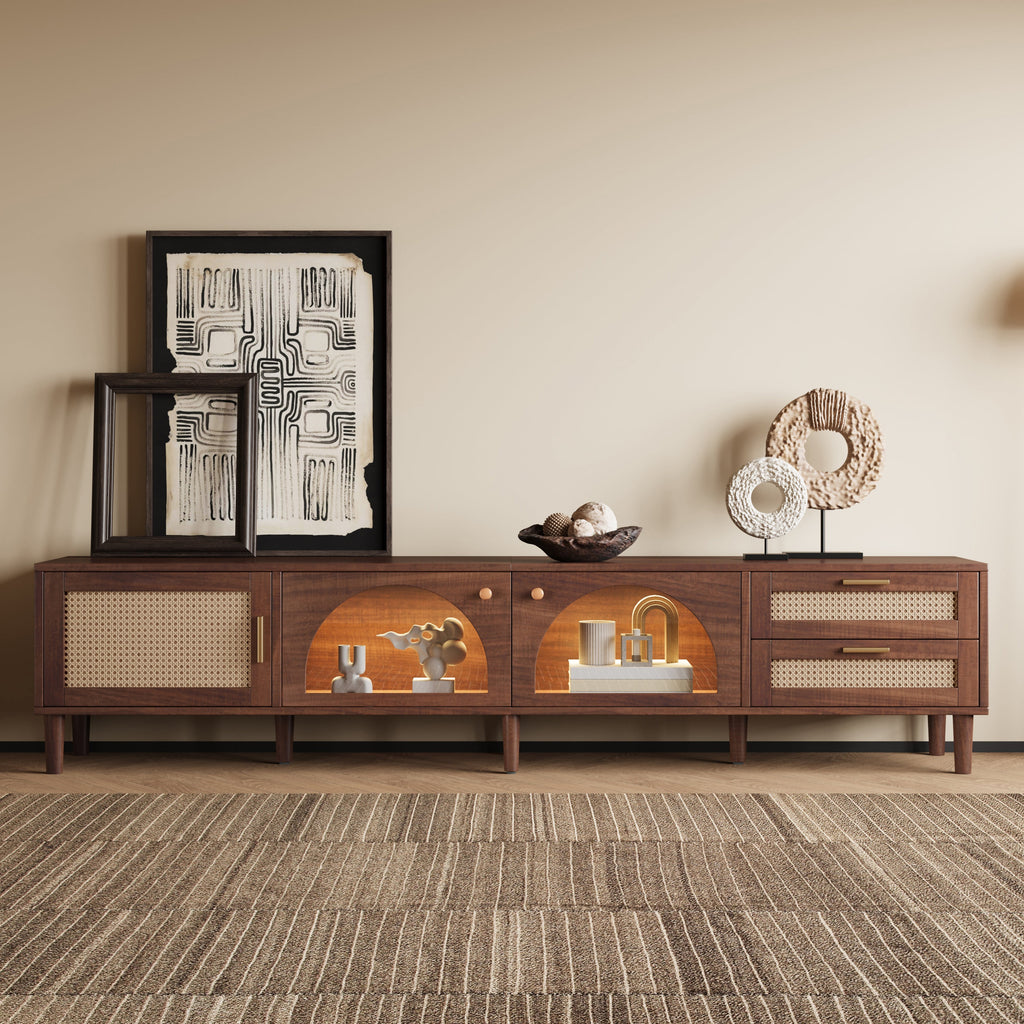 86 Inch TV Stand for TVs Up to 90"