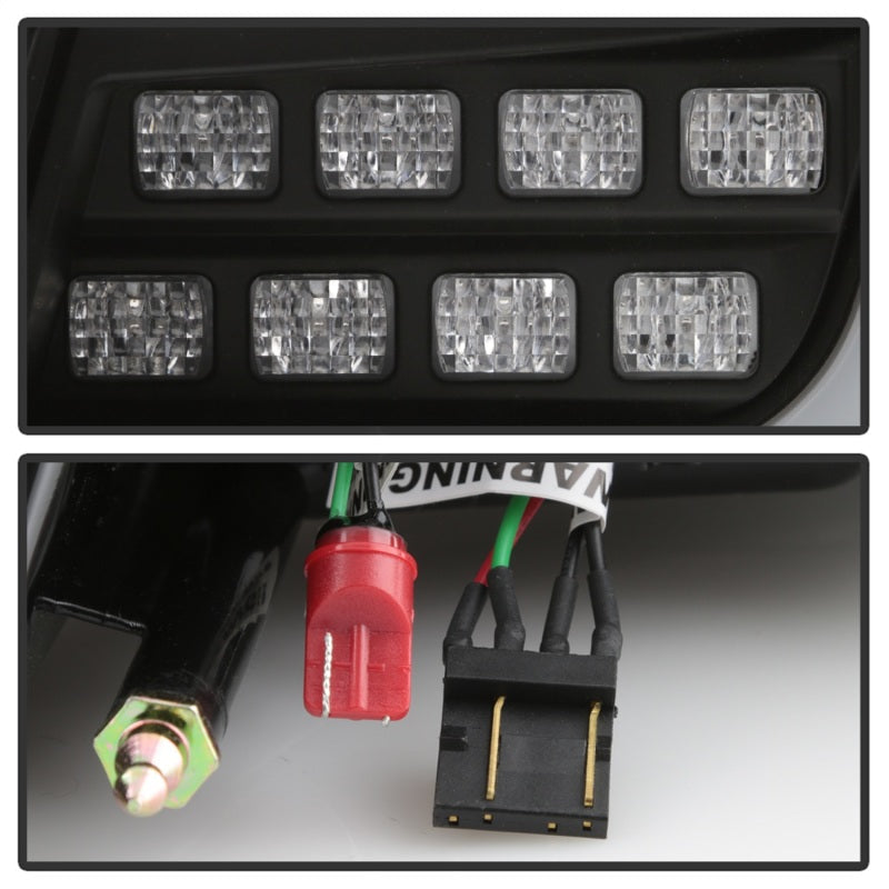 Spyder Mitsubishi Lancer/Evolution X 08-14 V2 LED Tail Lights - Black ALT-YD-ML08V2-SEQ-BK 5088130