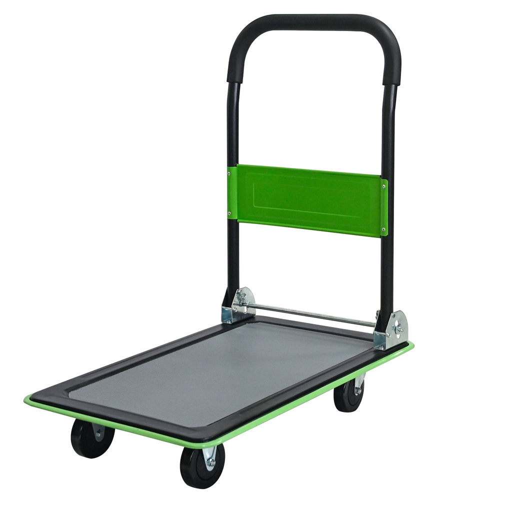 Flatbed Cart with 330lbs Heavy Duty Capacity