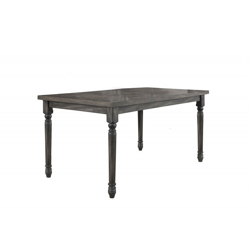 Transitional Style 59 Inch Rectangular Dining Table