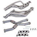 BBK 86-04 Ford Mustang Coyote Swap 1-3/4in Long Tube Headers w/High Flow Catted X-Pipe (Ti Ceramic) 16342
