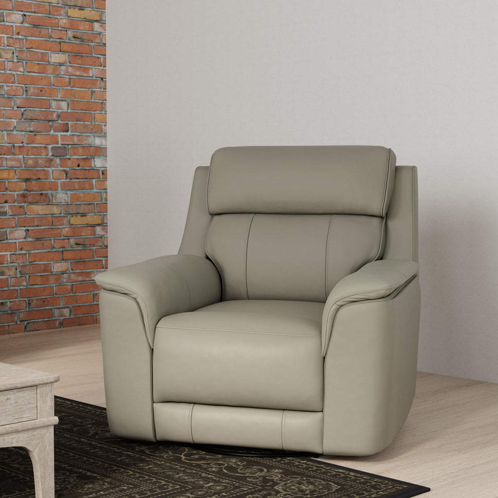 Oslo Manual Glider Recliner in Mineral