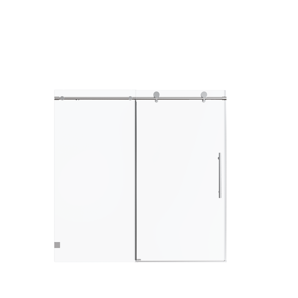 Frameless Single Sliding Soft-Close Shower Doors